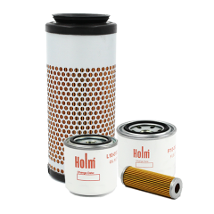 Holm oil filter, fuel filters and air filter to suit Kubota KX91-3A2 Excavators (K80-0384-HOL)