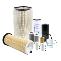 Holm oil filter, fuel filters, air filters, transmission filter and hydraulic filters to suit Bell B25C Dump Trucks (K80-1596-HOL)
